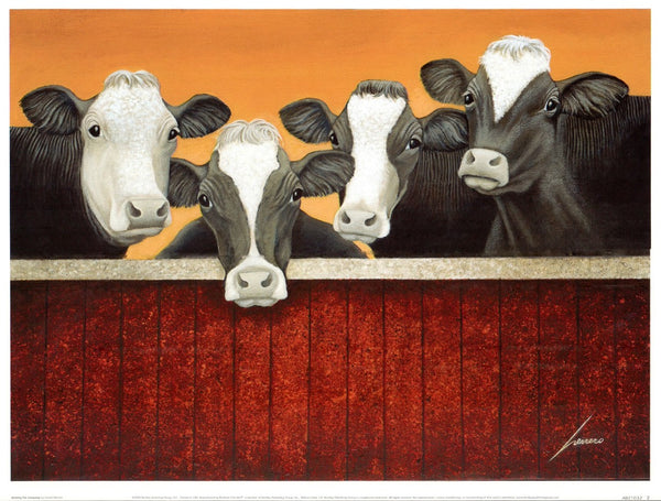 Waiting For Company by Lowell Herrero - 13 X 17 Inches (Art print)