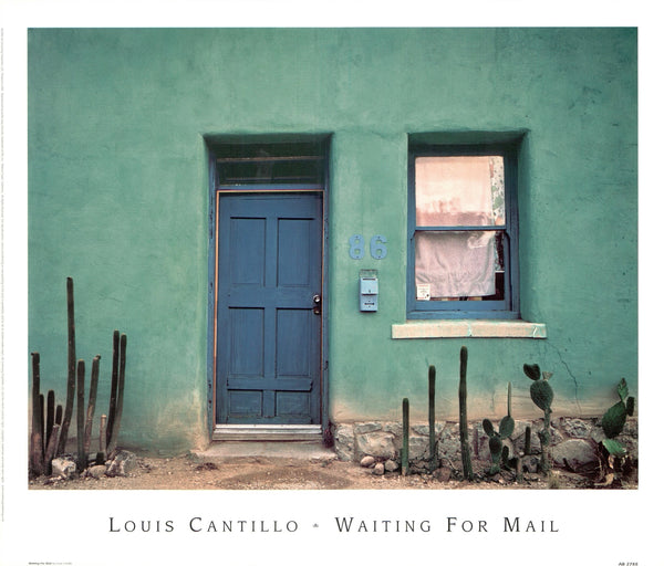 Waiting for Mail by Louis Cantillo - 15 X 18 Inches (Art Print)
