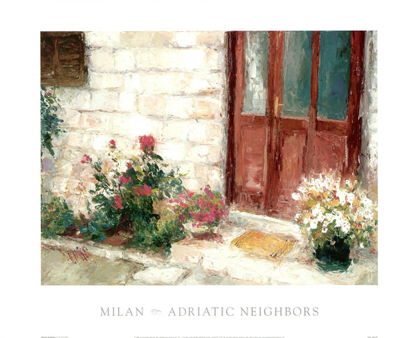 Adriatic Neighbors by Henrietta Milan - 16 X 20 Inches (Art Print)