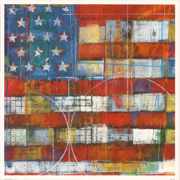 American Contemporary by Craig Alan - 19 X 19 Inches (Art Print)