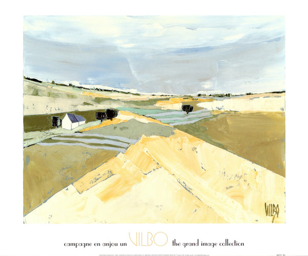 Campagne en anjou un by Vilbo - 20 X 24 Inches (Art print)