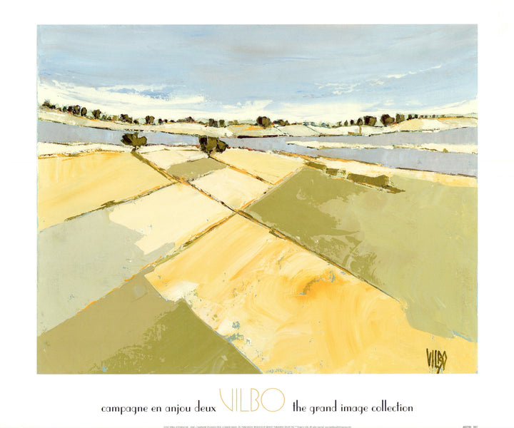 Campagne en anjou deux by Vilbo - 20 X 24 Inches (Art print)