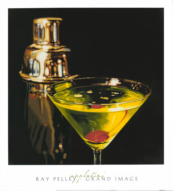 Appletini by Ray Pelley - 20 X 22 Inches (Art Print)
