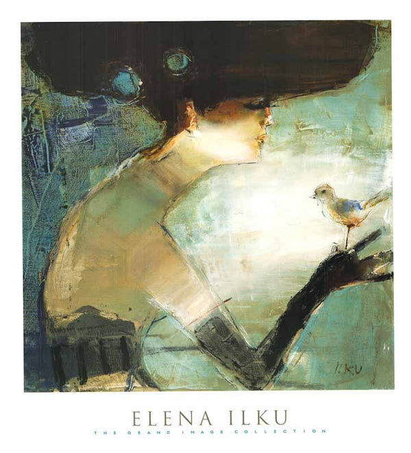Spring Song by Elena Ilku - 28 X 30 Inches (Art Print)