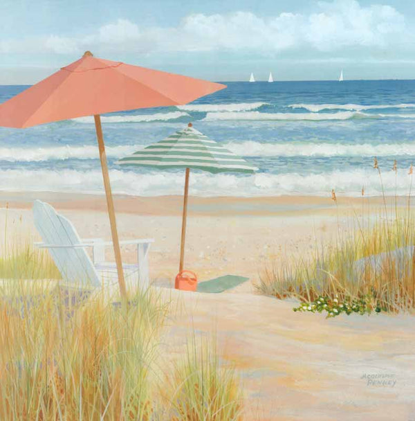 Gentle Tide by Jacqueline Penney - 24 X 24 Inches (Art Print)