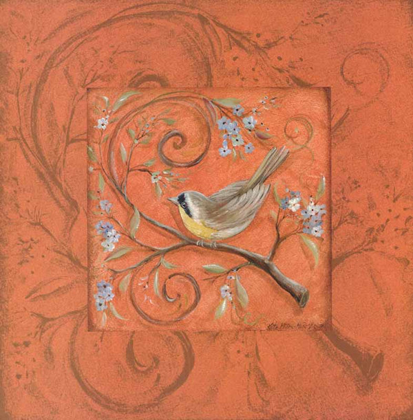 Yellow Bird by Kate McRostie - 28 X 28 Inches (Art Print)