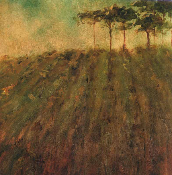 Vineyard Hill by Art Fronckowiak - 24 X 24 Inches (Art Print)