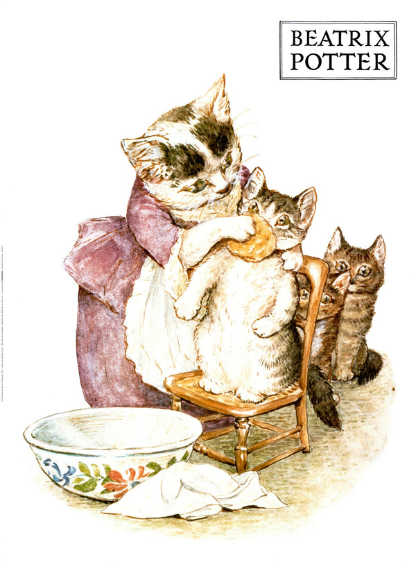 The Tale of Tom Kitten by Beatrix Potter - 24 X 32 Inches (Art Print)