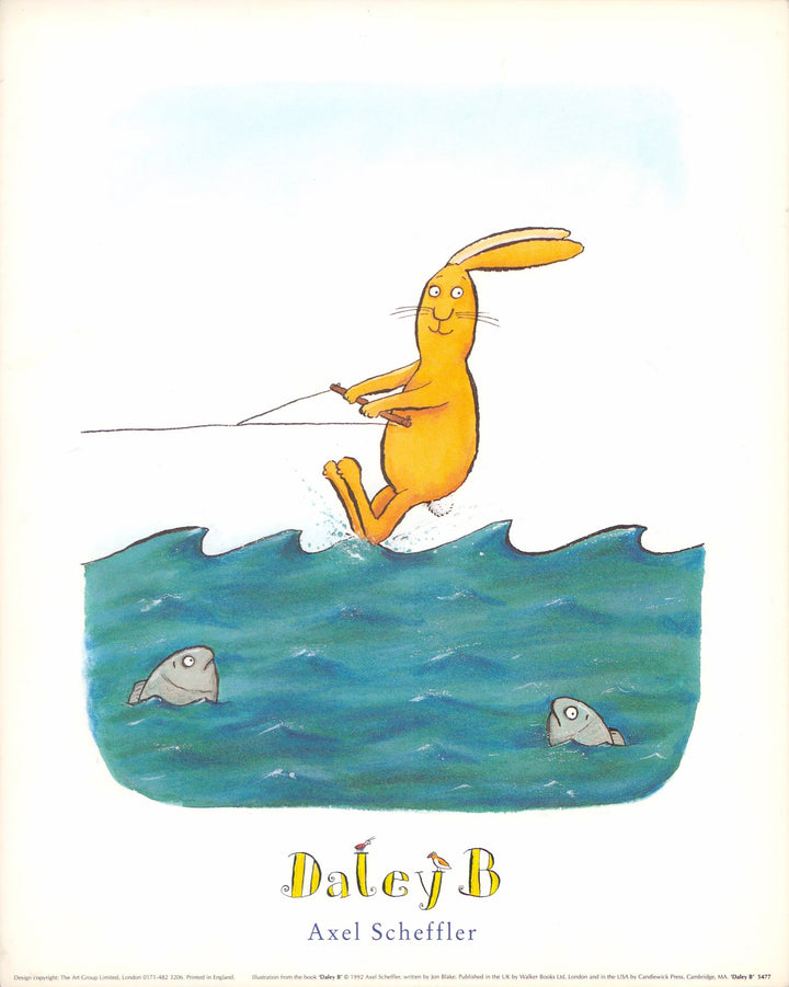 Daley B by Axel Scheffler - 10 X 12 Inches (Art Print)