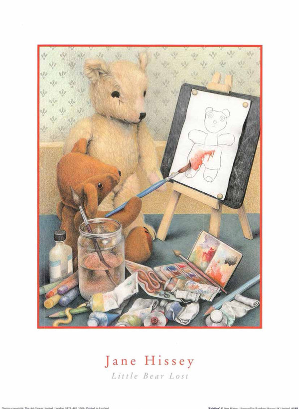 Painting by Jane Hissey - 12 X 16 Inches (Art Print)