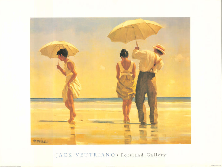 Mad Dogs by Jack Vettriano - 36 X 47 Inches (Art Print)