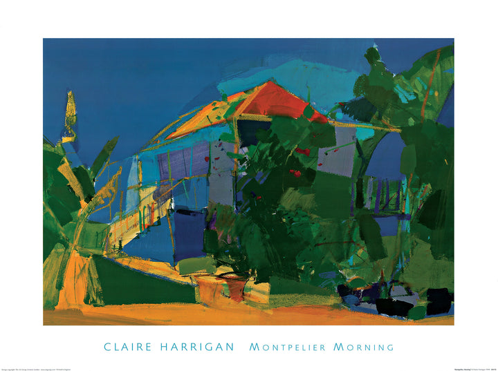 Montpelier, Morning by Claire Harrigan - 24 X 32 Inches (Art Print)