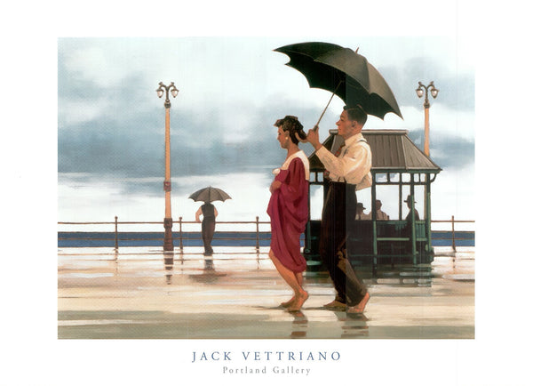 The Shape of Things to Come by Jack Vettriano - 20 X 28 Inches (Art Print)