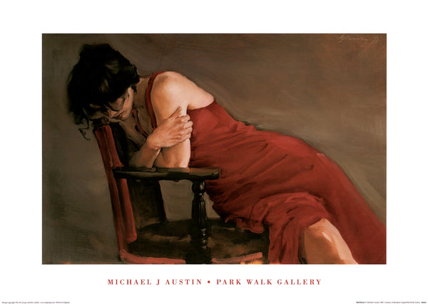 Red Dress, 2001 by Michael J. Austin - 20 X 28 Inches (Art Print)