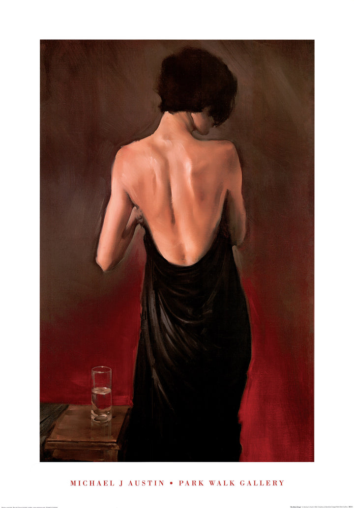 The Black Drape, 2005 by Michael J. Austin - 28 X 40 Inches (Art Print)