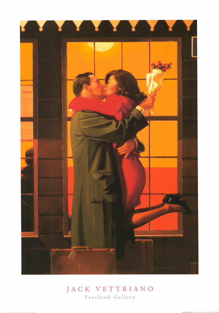 Back Where you Belong by Jack Vettriano - 28 X 40 Inches (Art Print)