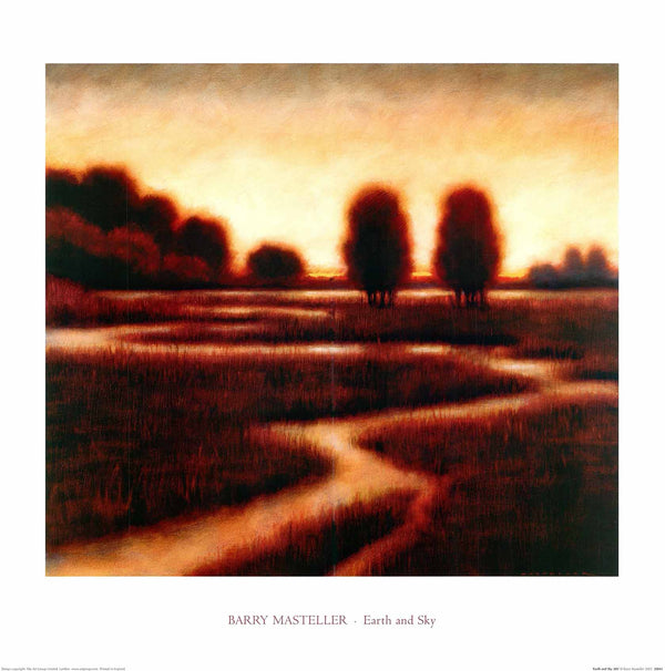 Earth and Sky, 386 by Barry Masteller - 24 X 24 Inches (Art Print)