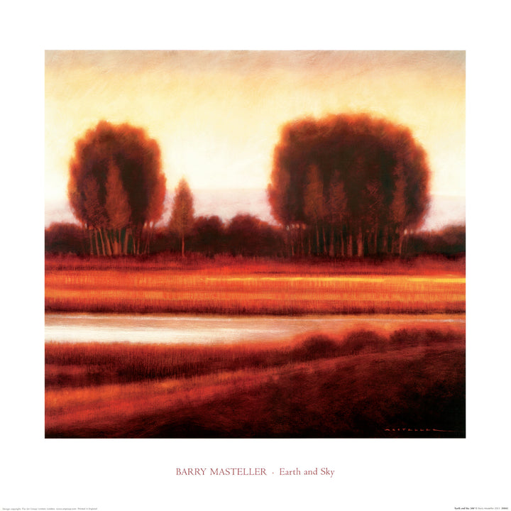 Earth and Sky, 384 by Barry Masteller - 24 X 24 Inches (Art Print)