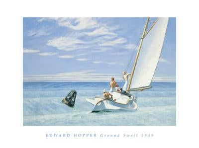 Ground Swell, 1939 by Edward Hopper - 12 X 16 Inches (Art Print)