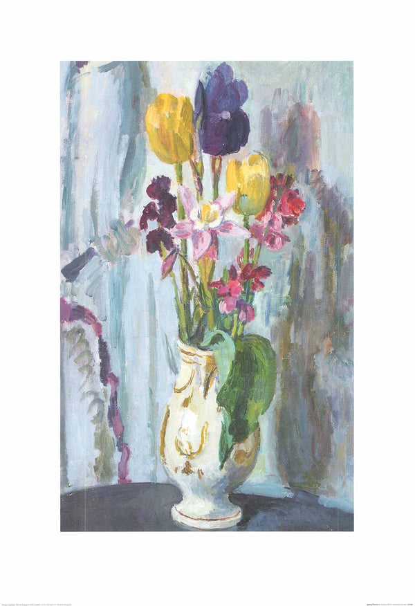 Spring Flowers by Vanessa Bell - 20 X 29 Inches (Art Print)