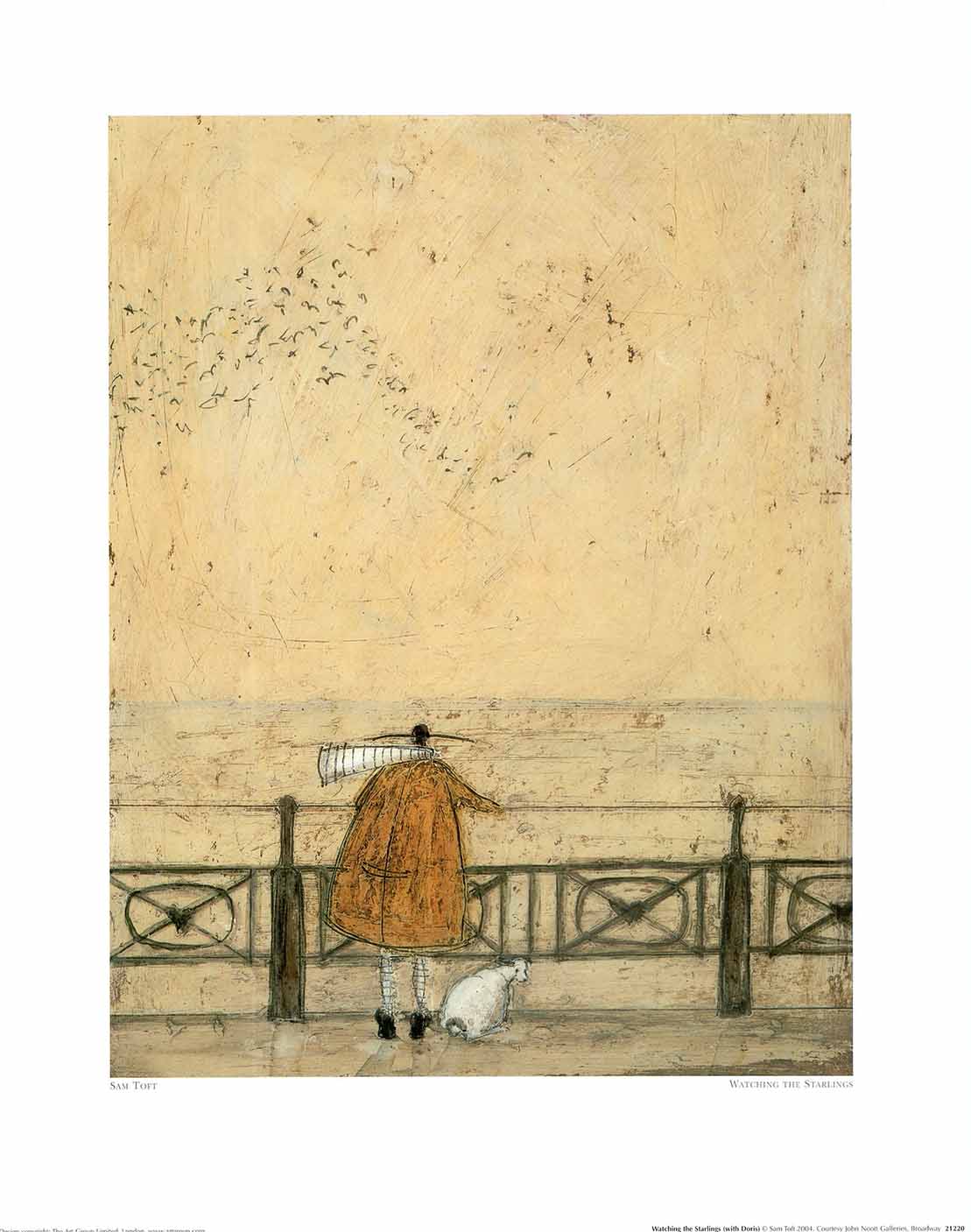 Watching the Starlings by Sam Toft - 16 X 20 Inches ( Art Print ...
