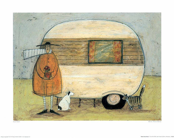 Home from Home by Sam Toft - 16 X 20 Inches (Art Print)