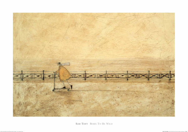 Born to be Wild by Sam Toft - 20 X 28 Inches (Art Print)