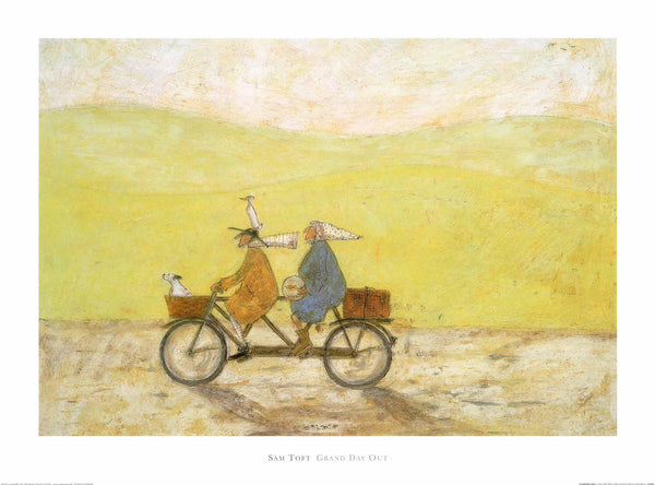 Grand Day Out by Sam Toft - 24 X 32 Inches
