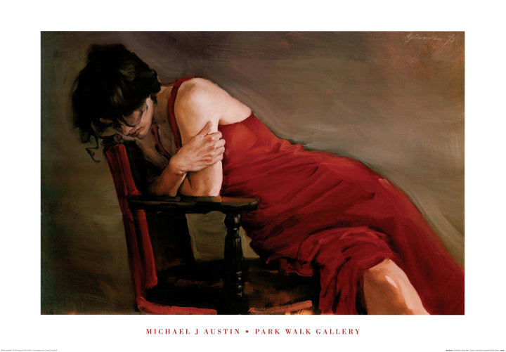 Red Dress, 2001 by Michael J. Austin - 12 X 16 Inches (Art Print)