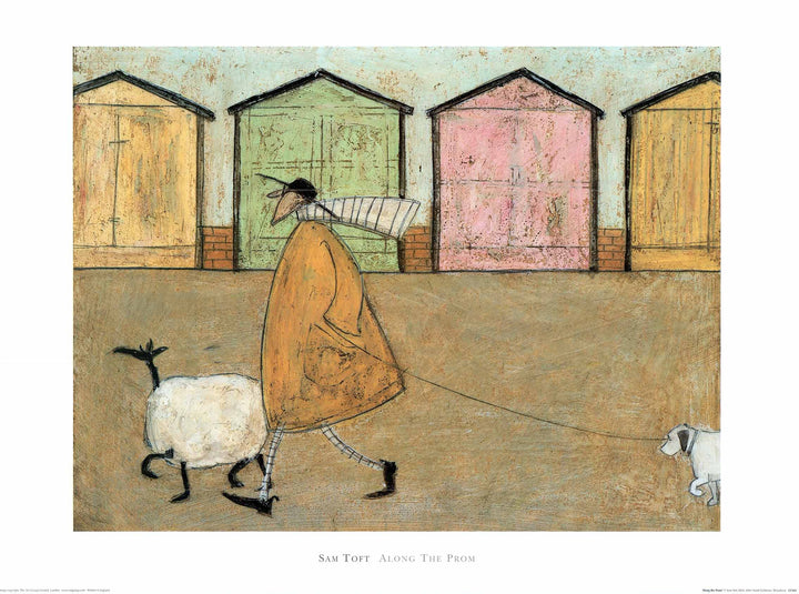 Along the Prom by Sam Toft - 24 X 32 Inches (Art Print)