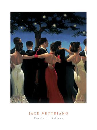 Waltzers by Jack Vettriano - 36 X 47 Inches (Art Print)