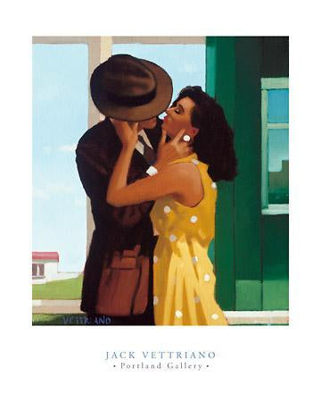 The Last Great Romantic by Jack Vettriano - 16 X 20 Inches (Art Print)