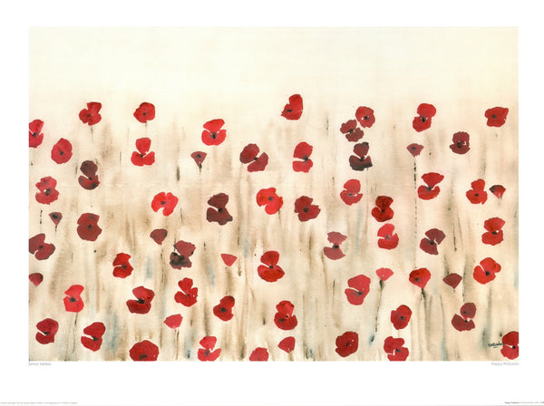 Poppy Profusion, 2005 by Simon Fairless - 24 X 32 Inches (Art Print)
