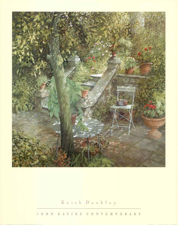 The Summer Garden by Keith Dunkley - 16 X 20 Inches (Art Print)