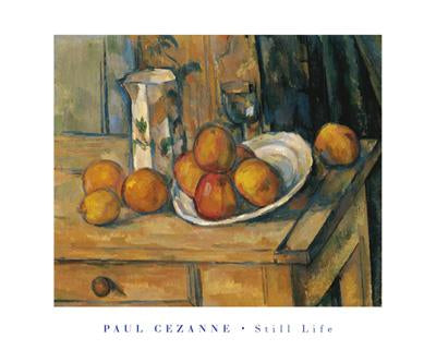 Still Life by Paul Cézanne - 16 X 20 Inches (Art Print)