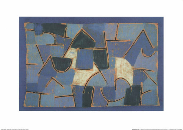 Blue Night, 1937 by Paul Klee - 20 X 28 Inches (Art Print)