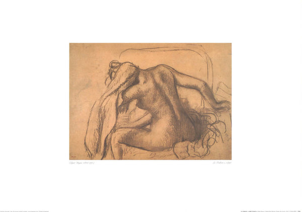 La Toilette, 1890 by Edgar Degas - 20 X 28 Inches (Fine Art Print)