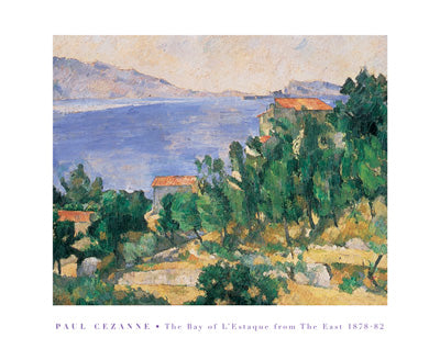 Bay of L’Estaque by Paul Cezanne - 16 X 20 Inches (Art Print)