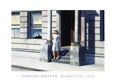 Summertime, 1943 by Edward Hopper - 20 X 28 Inches (Art Print)