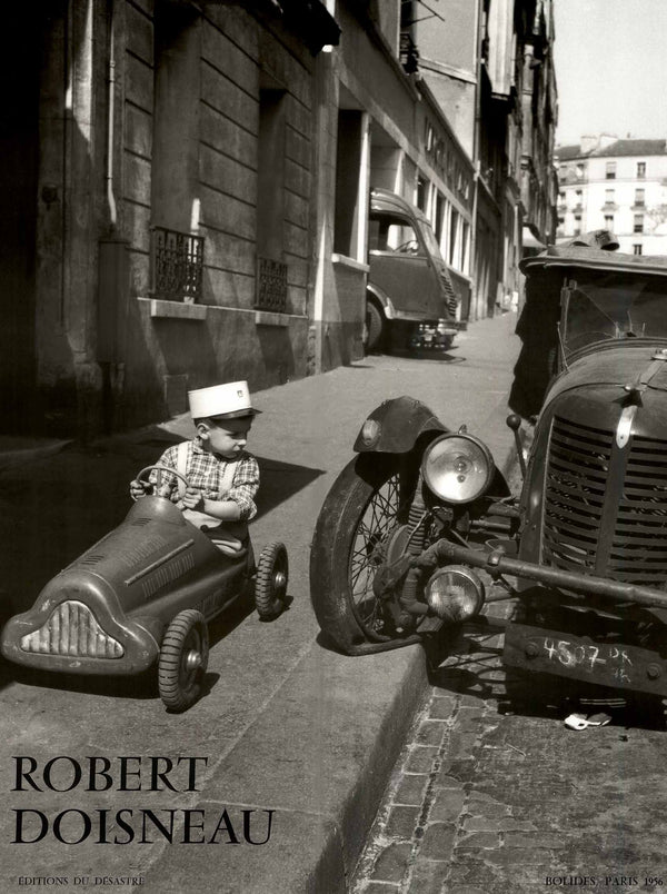 Bolides, Paris 1956 by Robert Doisneau - 24 X 32 Inches (Art Print)