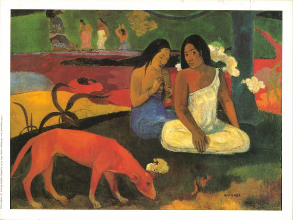Arearea, 1892 by Paul Gauguin - 10 X 12 Inches (Art Print)