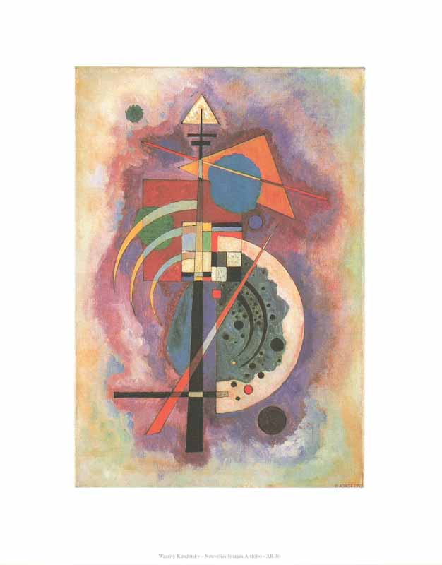 Hommage a Grohmann by Vassily Kandinsky - 10 X 12 Inches (Art Print)