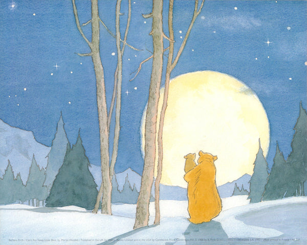 Can't You Sleep, Little Bear by Barbara Firth - 10 X 12 Inches (Art Print)