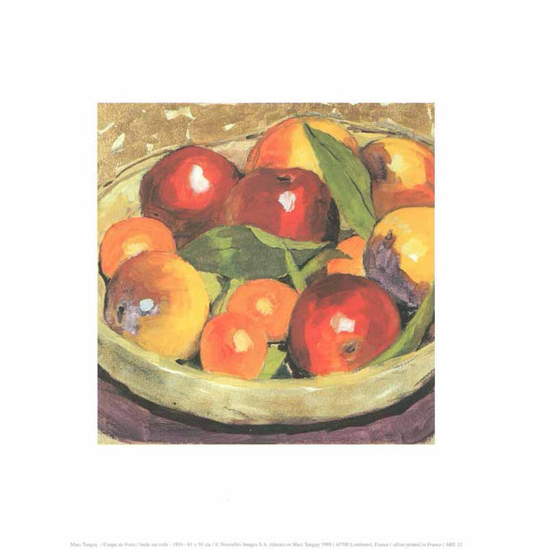 Coupe de Fruits, 1994 by Marc Tanguy - 12 X 12 Inches (Art Print)