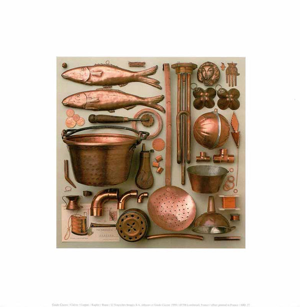 Copper, 1999 by Guido Cecere - 12 X 12 Inches (Art Print)