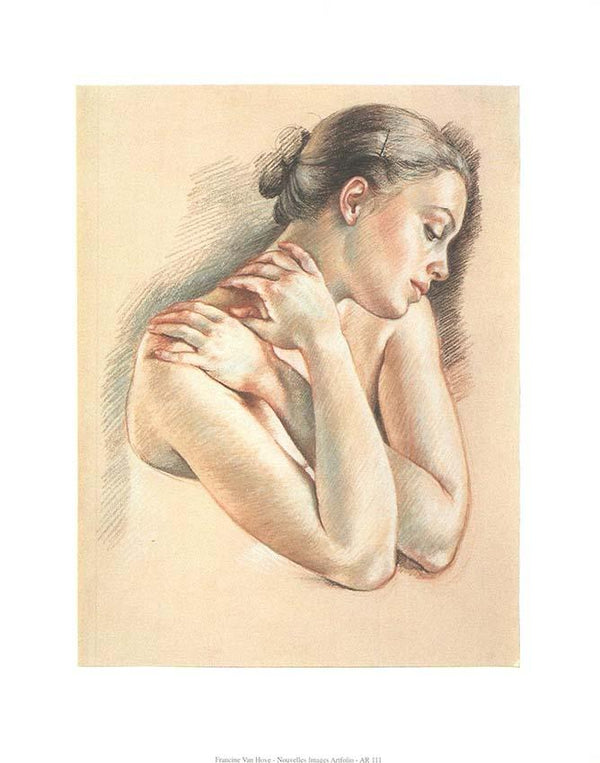 Study for "Nadege", 1990 by Francine Van Hove - 10 X 12 Inches (Art Print)