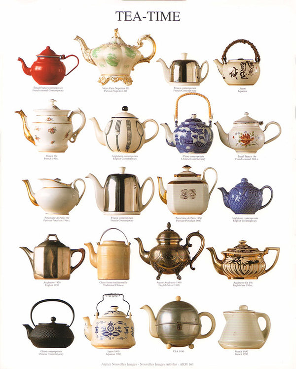 Tea time by Atelier Nouvelles Images- 10 X 12 Inches (Art Print)