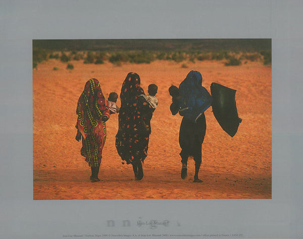 Toubou , Niger 1999 by Jean-Luc Manaud - 10 X 12 Inches (Art Print)