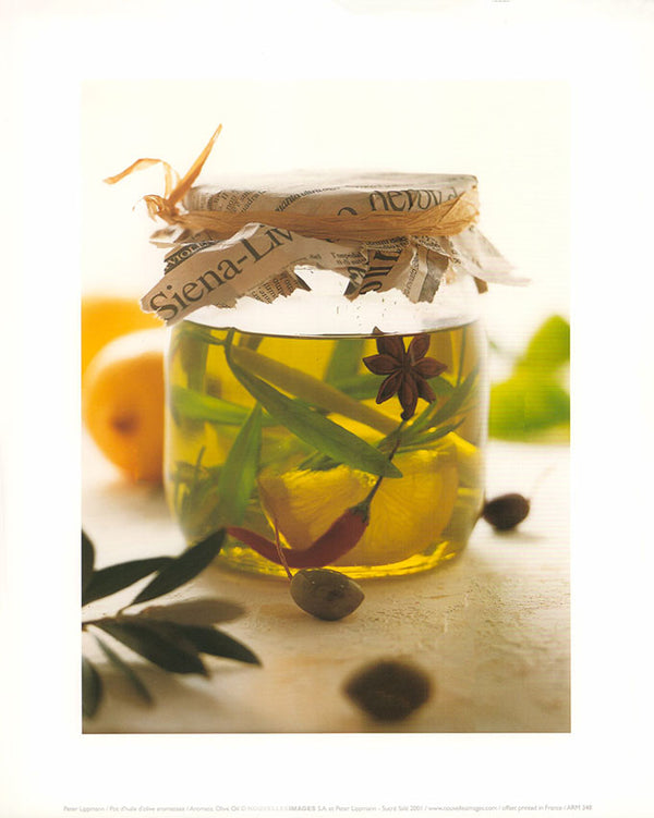 Aromatic Olive Oil by Peter Lippmann - 10 X 12 Inches (Art Print)