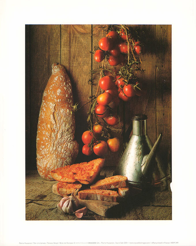 Tomato Bread by Pierre Hussenot - 10 X 12 Inches (Art Print)